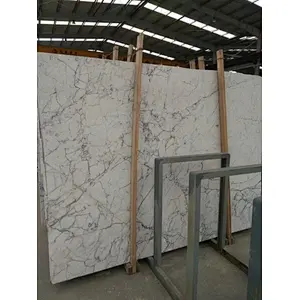 Beautiful Snow White marble slab and tile
