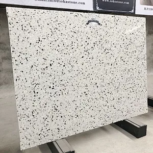 White big  terrazzo slab for indoor  and out decoration cement terrazzo slabs