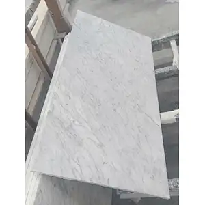 Factory Competitive price carrara  white marble slab and tile