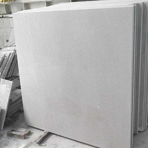 Chinese Mediterranean Cinderella Pure Grey marble flooring tiles stair