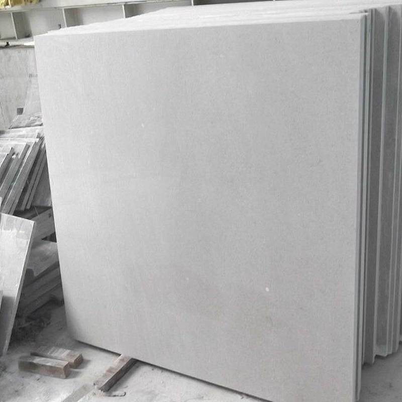 Chinese Mediterranean Cinderella Pure Grey marble flooring tiles stair