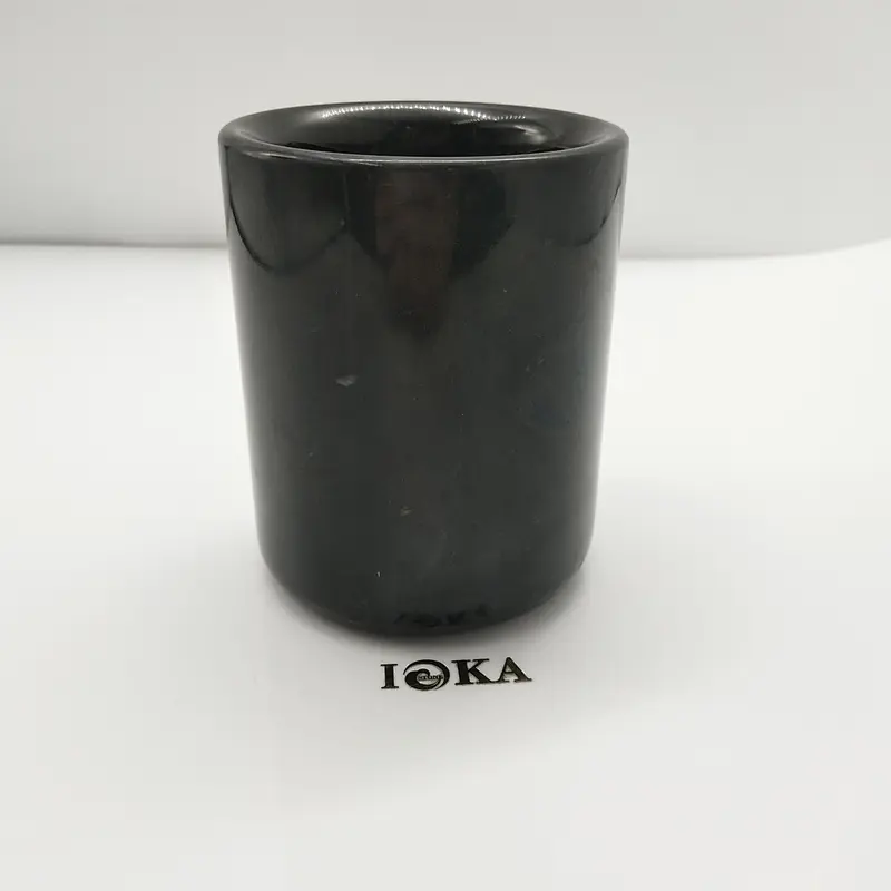 Round Marble Candle Holder Marble Candle Jar