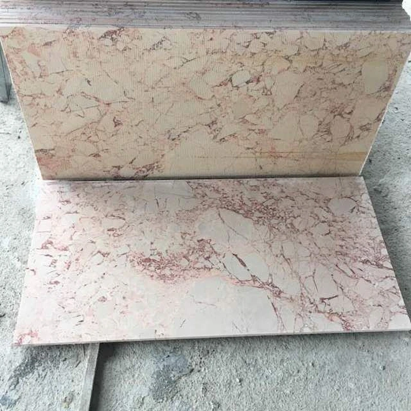 Nature Rosa Beige Cream Color Marble Interior Decoration Tile