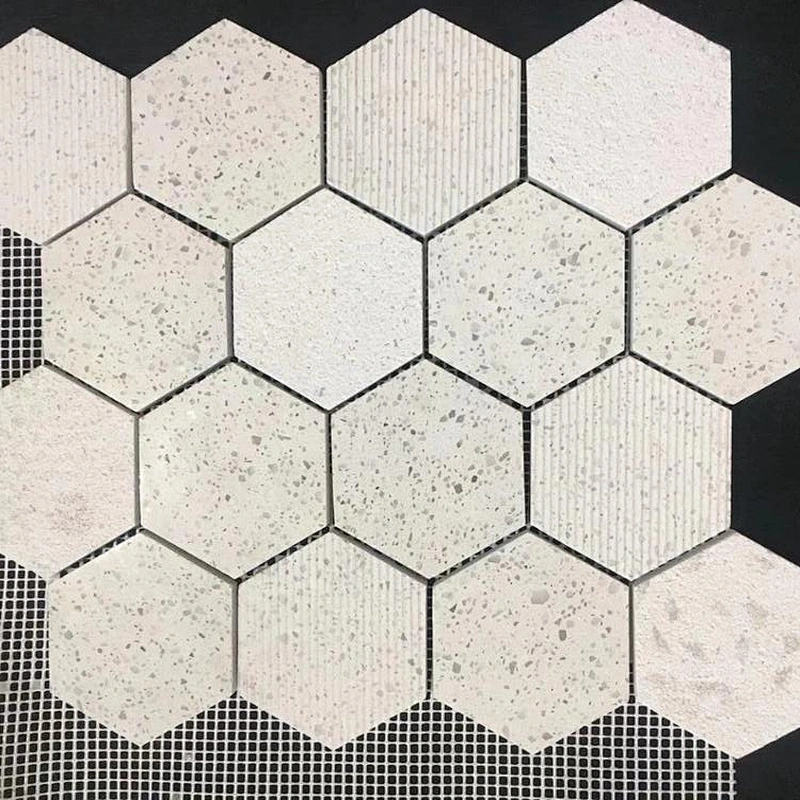 Terrazzo Mixed Marble Mosaic Tile