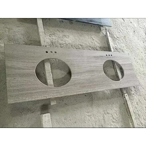 Natural Grey Wooden marble tiles,stairs,widow sills