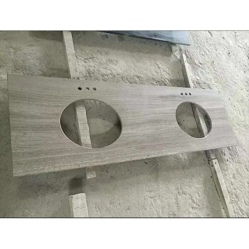 Natural Grey Wooden marble tiles,stairs,widow sills