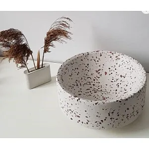 China terrazzo stone bathroom sink or basin