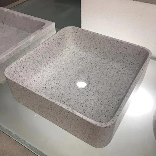 terrazzo wash sink