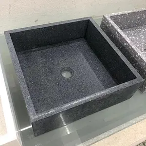Better price  terrazzo sink  bathroom stone basin  stone wash sinks