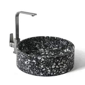 China terrazzo stone bathroom sink or basin