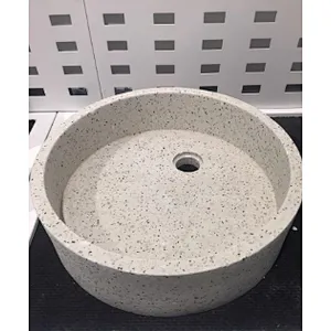 China terrazzo stone bathroom sink or basin