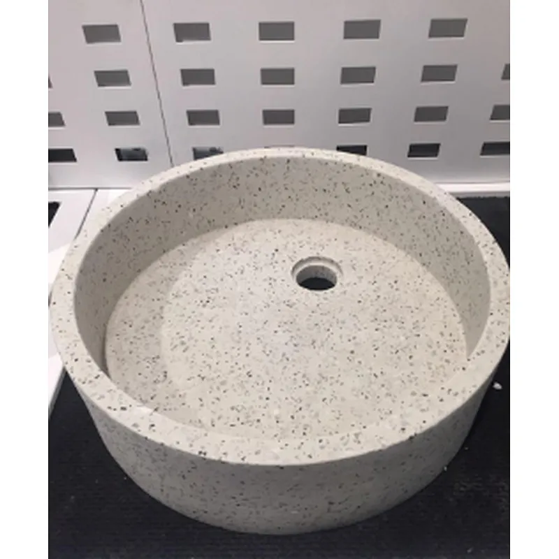 China terrazzo stone bathroom sink or basin