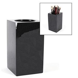 Marble Pencil Holder, White Marble Desktop Pen Holder for Sale