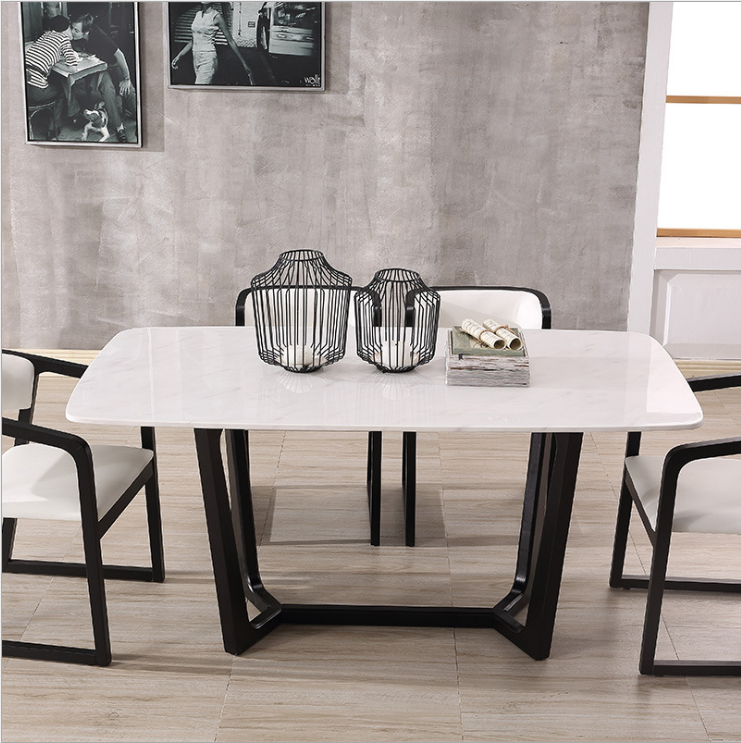 marble top dining table