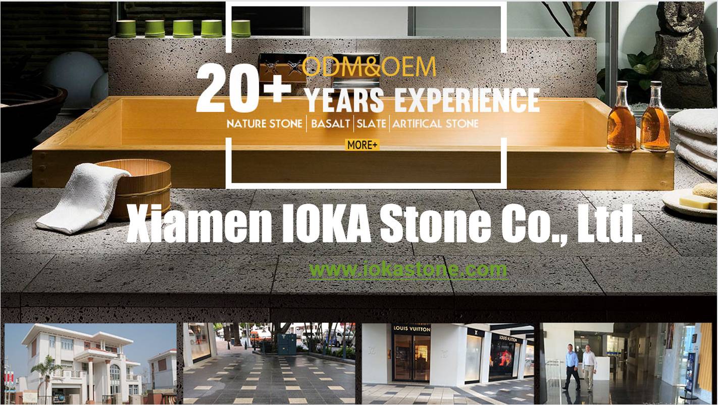 The leftovers of natural luxury stone are used for paving? Here you go!