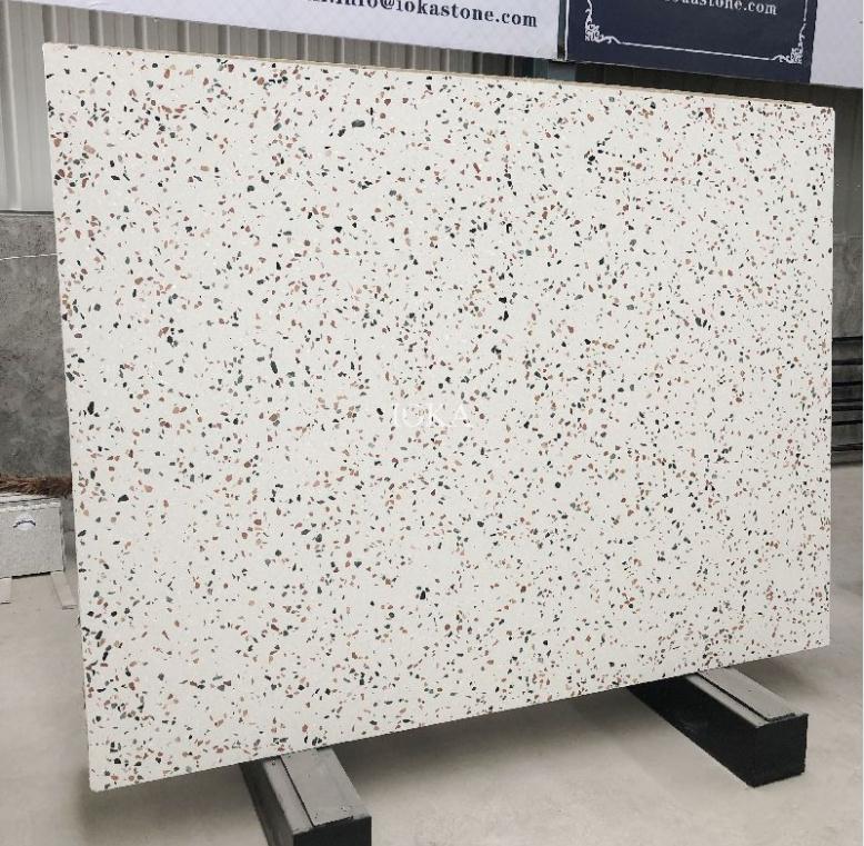 customized terrazzo slab