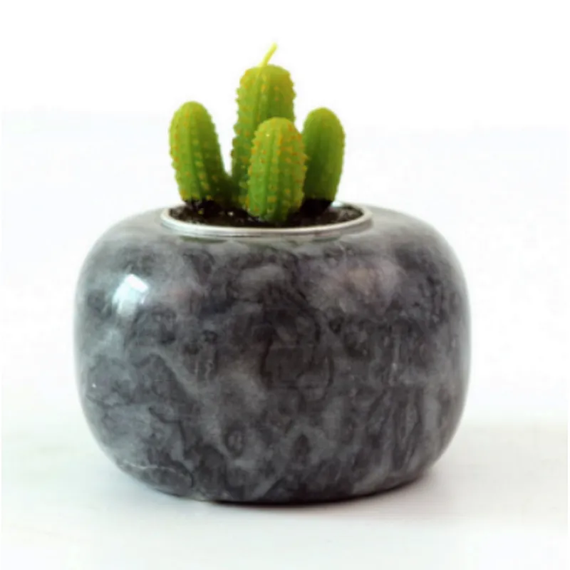 stone candle holder marble stone granite candle holder for home decoration
