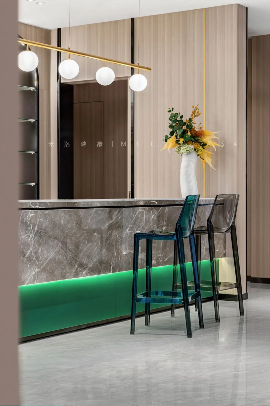 Marble tiles