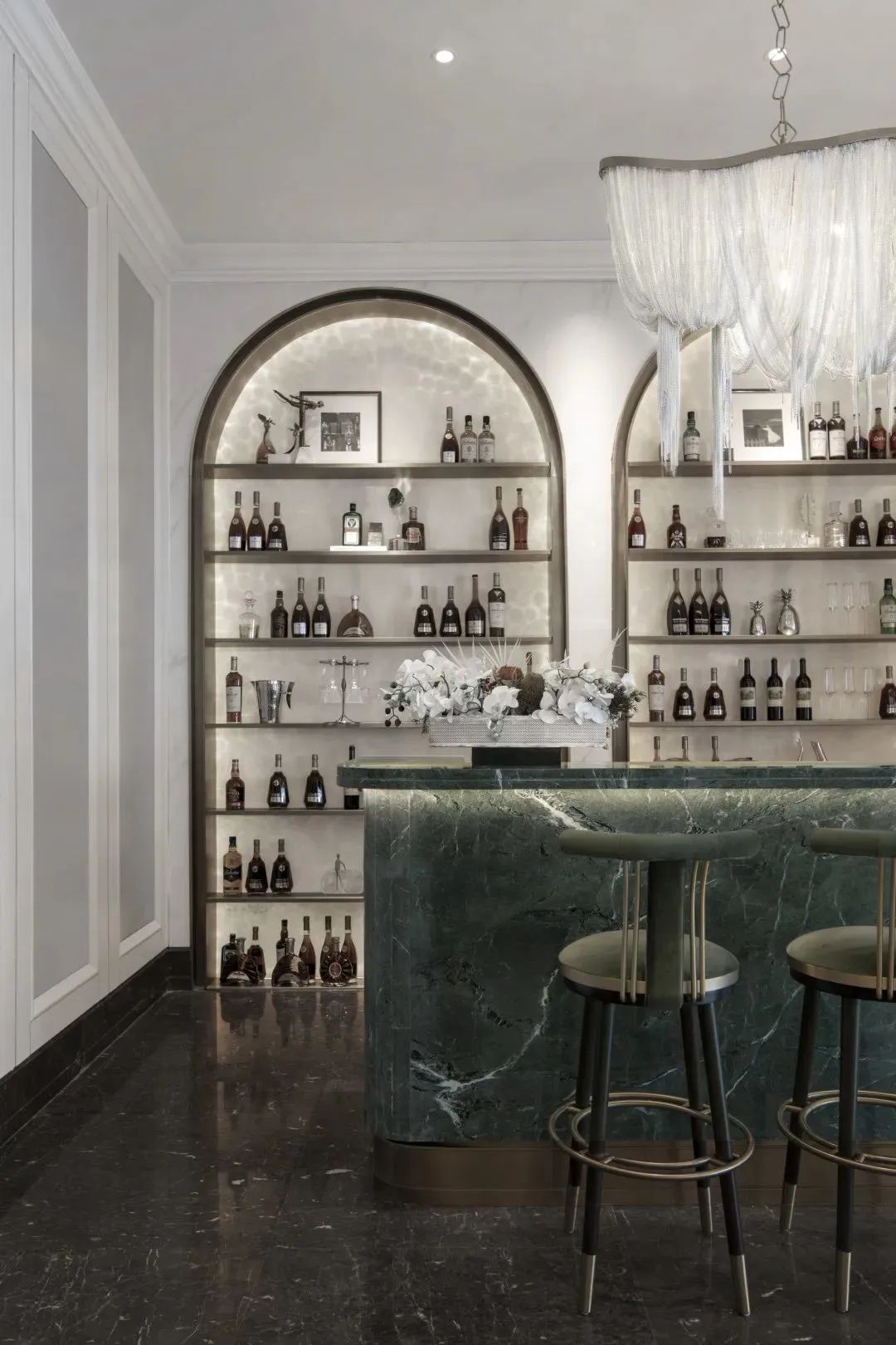 Marble tiles