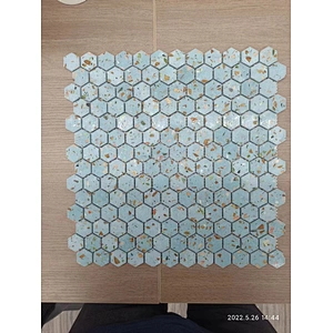 Terrazzo Mosaic which is made by cement and aggregates eco friendly material