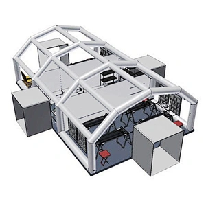 50 Person CE Certificate Mobile Hospital Tents Rescue Tents Emergency For Isolation