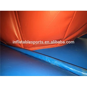 Outdoor Inflatable Wipeout Obstacle Big Balls Wipe Out Game Inflatable Obstacle Course Challenge