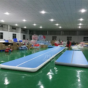 New Design Gym Equipment Fitness Wholesale Customize Size 12m Inflatable Tumble Track Air Mat Airtrack Factory Price