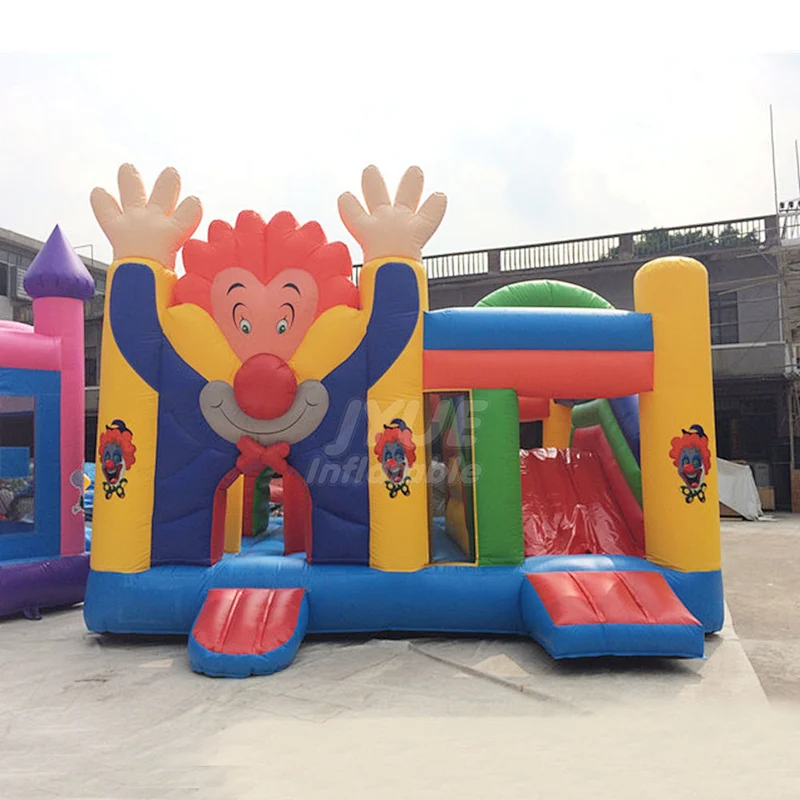 Smile Face Inflatable Bouncing Castle Bouncy Castle Inflatable China With Slide