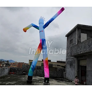 Oxford Cloth Outdoor Advertising Two Legs Air Sky Dancers Inflatable Dancing Balloon