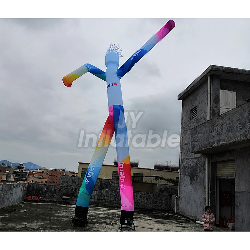 Oxford Cloth Outdoor Advertising Two Legs Air Sky Dancers Inflatable Dancing Balloon