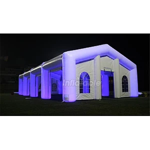 High Quality Best Igloo Dome Camping Party Tent With LED Inflatable Light Tent