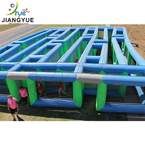 Inflatable Obstacle Course Commercial Design Cube Inflatable Out Maze For Sale
