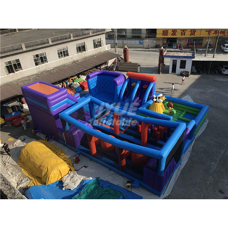 Kids N Adults Indoor Inflatable Theme Park For Sale