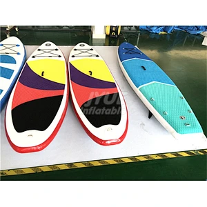 Easy Carrried Double Layer Full Set Surfing Inflatable Paddle Board With Full Set Sail