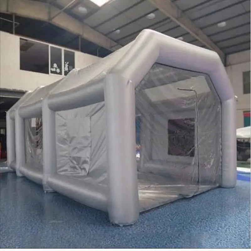 Customise Size Portable Painting House Inflatable Spray Booth Tent For Car