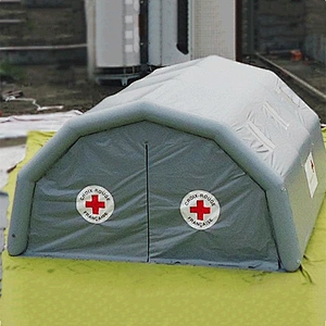 Fireproof Commercial Use Inflatable Army Medical Tent
