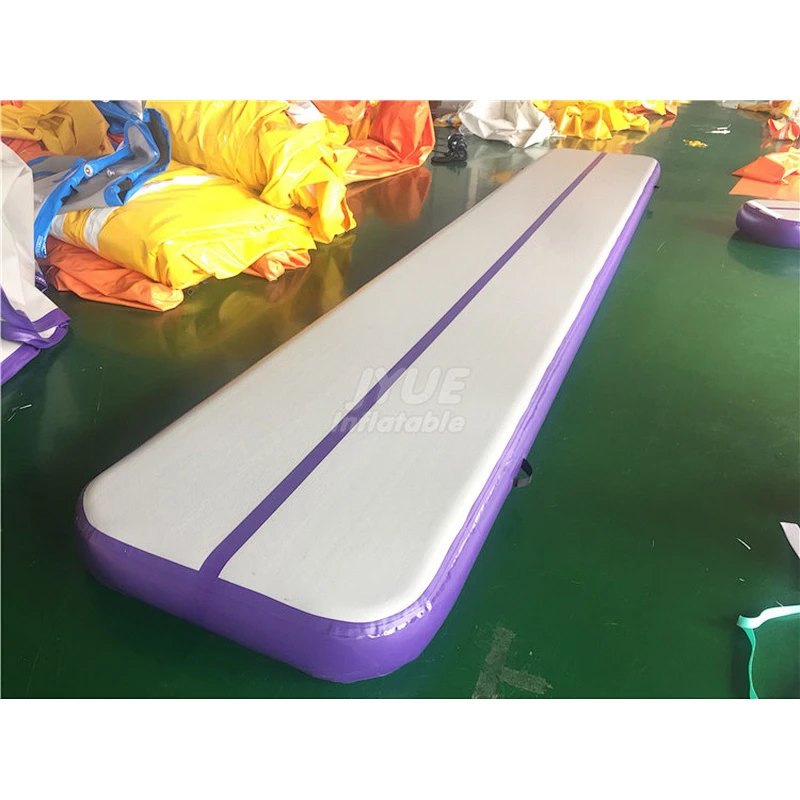 Jiangyue Factory Supplies Wholesale Outdoor Used Cheap Air Tumble Mats Trampoline Inflatable Air Track Gymnastics For Gym