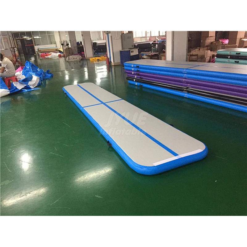 China Factory Supplies Hand Made Competitive Prices Inflatable Gym Air Tumble Track Tumbling Mat Home Airtrack For Gymnastics