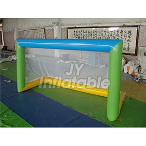 Inflatable Football Toss Shooting Goal Water Polo Goal Inflatable Soccer Goal On Beach