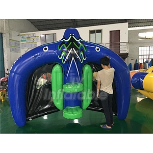 Kite Tube Inflatable Towable Water Sports Inflatable Flying Manta Ray For Water Game
