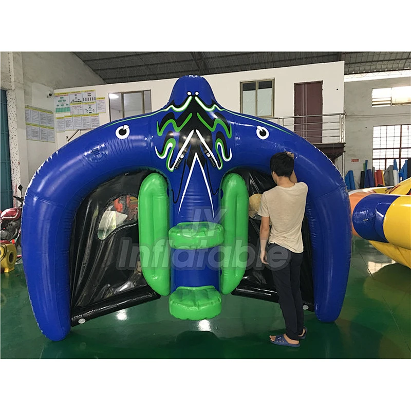 Kite Tube Inflatable Towable Water Sports Inflatable Flying Manta Ray For Water Game