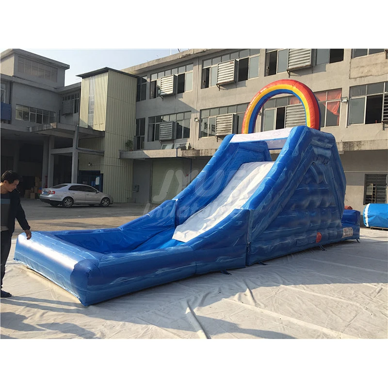 Custom Design Inflatable Outdoor Home Hire Children Water Slide With Blower