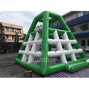 Floating Aqua Sport Outdoor Equipment Inflatable Water Slide Tower
