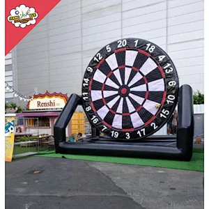 Nuevo tipo deportes 5M inflable dardo de futbol