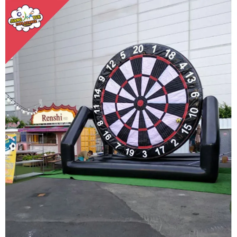 Nuevo tipo deportes 5M inflable dardo de futbol