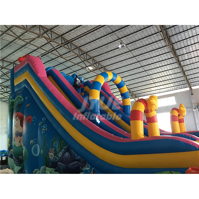 Outdoor Indoor Inflatable Dry Slide For Sale , Commercial Inflatable Small Slide