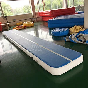 6M Al aire libre de alta calidad pista colchoneta de aire inflable para gimnasia