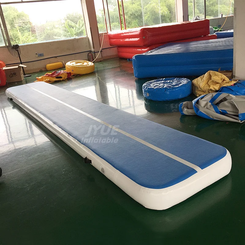 6M Al aire libre de alta calidad pista colchoneta de aire inflable para gimnasia
