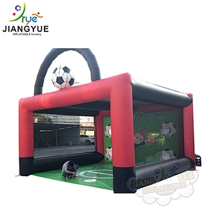EN14960 Approved High Quality Super Fun Inflatable Soccer Carnival Game 6m  With Balls