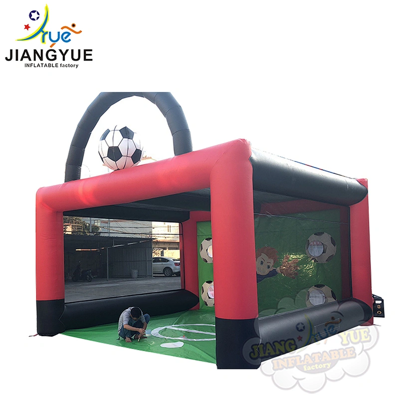 EN14960 Approved High Quality Super Fun Inflatable Soccer Carnival Game 6m  With Balls